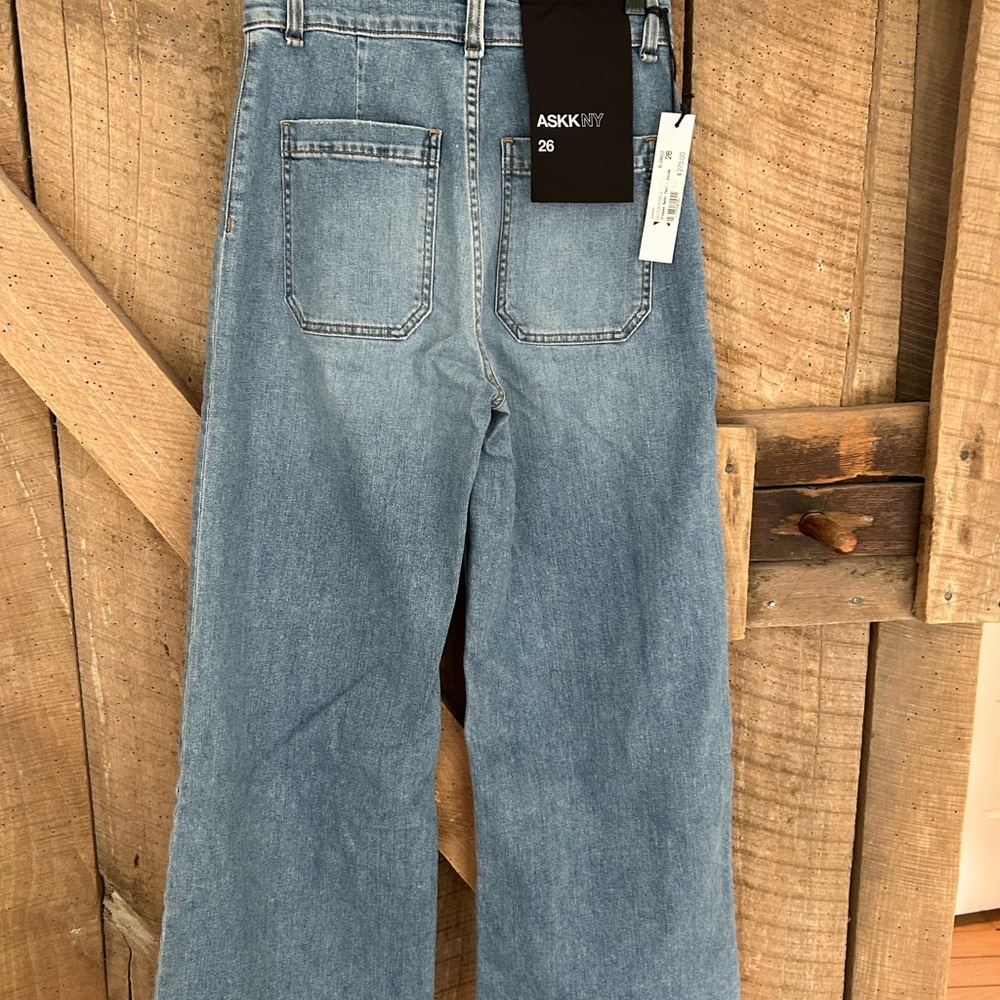 ASKK Cropped Sailor Pant - Picture 5 of 6